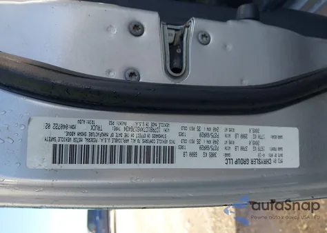 2010 Dodge Ram 1500 Slt/Sport/Trx из США, поврежденный, VIN 1D7RB1CTXAS176434